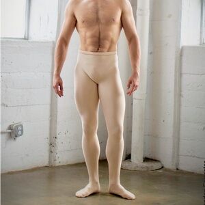 New MStevens Footed No Front Seams Tights - Small